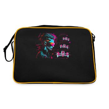 Drone Pilot Drone Quadcopter Drones - Sac Retro - noir/or - Dos