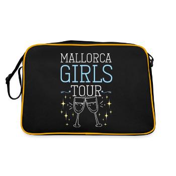 Visite des filles de Majorque - Sac Retro - noir/or - Dos