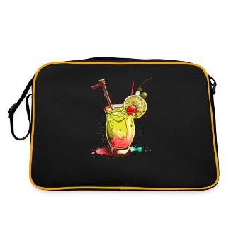Cocktail - Sac Retro - noir/or - Dos