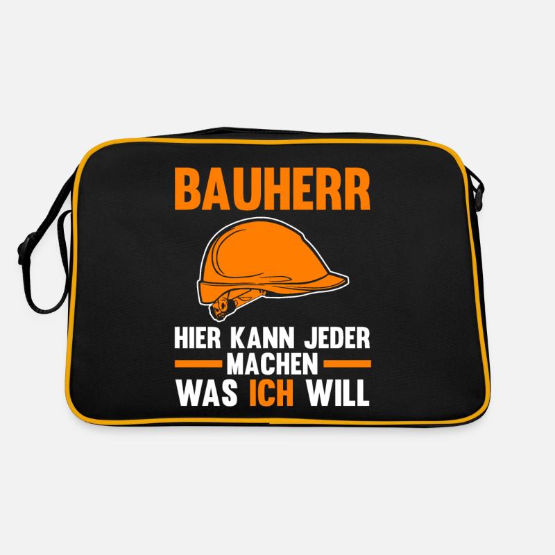 Bauherr Retro Tasche