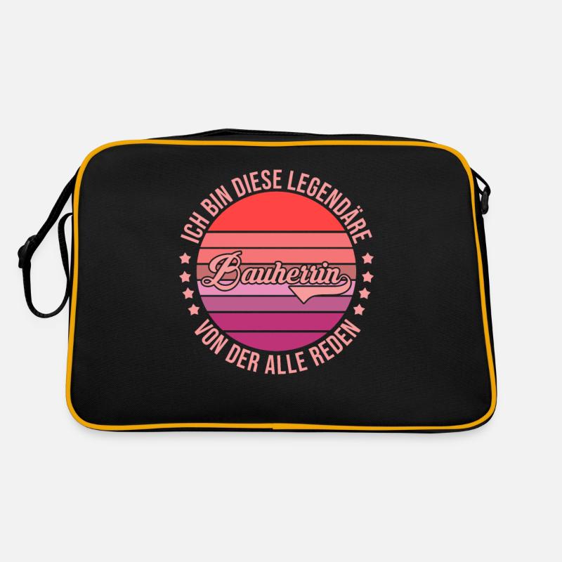Bauherrin Retro Tasche