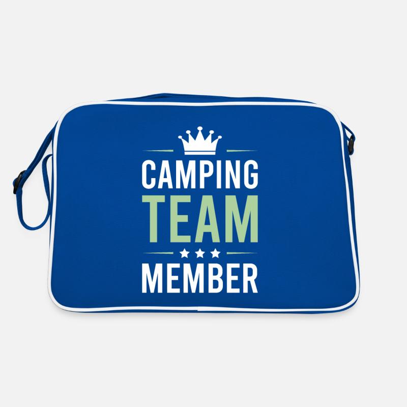 Camping Team Retro Tasche