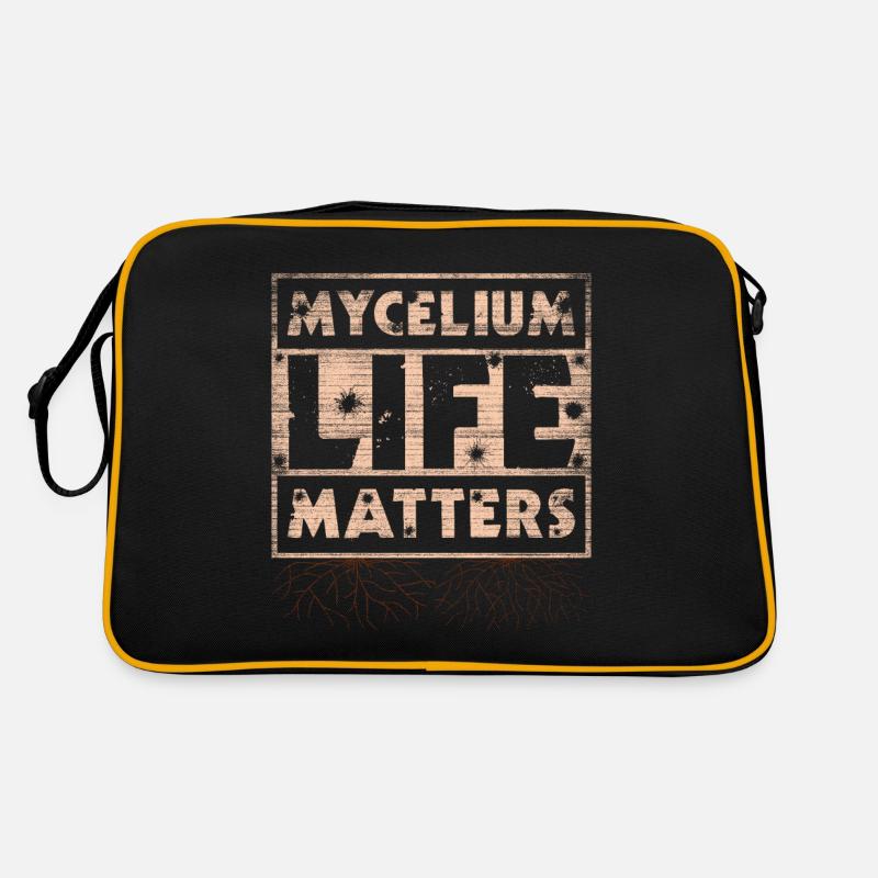Mycélium Life Matters Chasse aux champignons Sac Retro