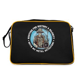 Les détecteurs Sondler sondent la chasse amusante - Sac Retro - noir/or - Dos