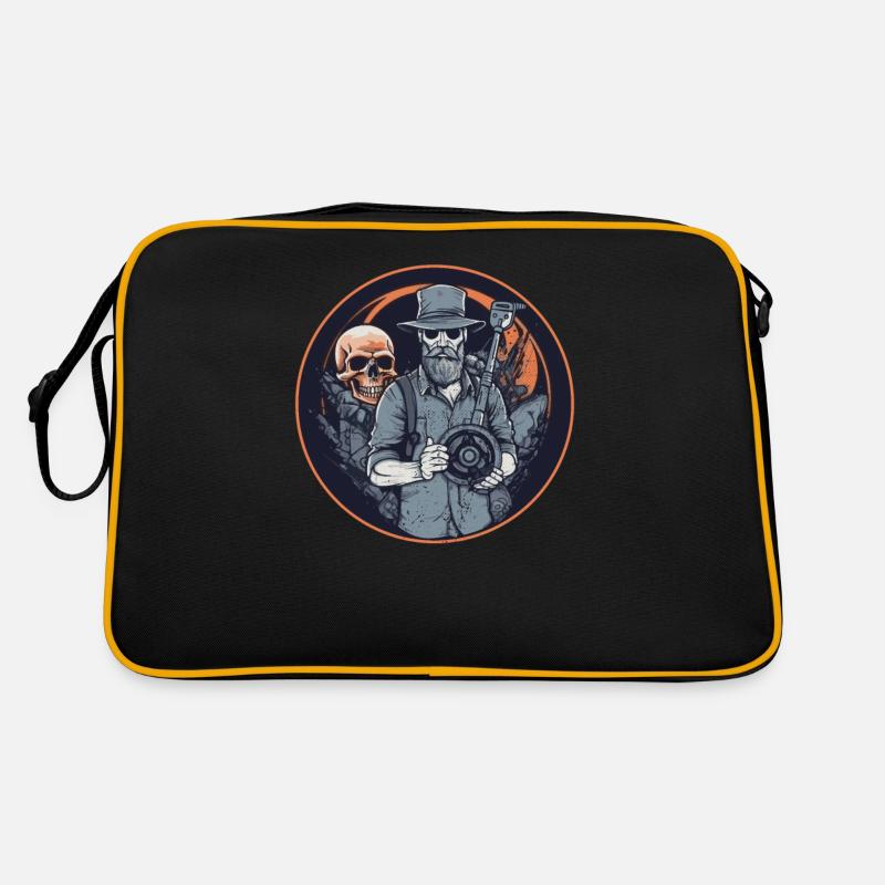 Metalldetektor Sondler sondeln Pinpointer-retro Retro Tasche