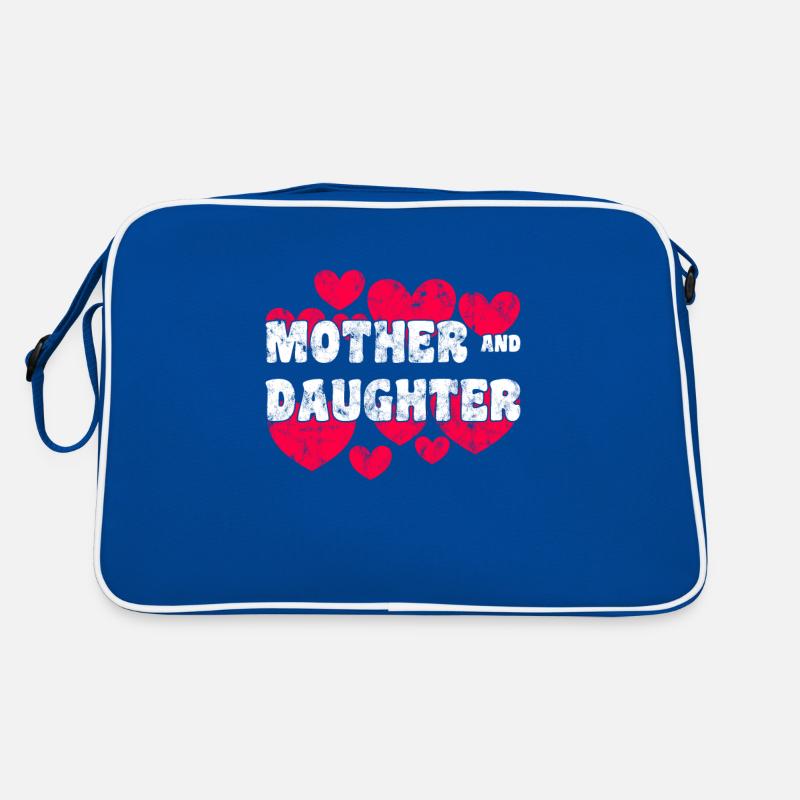 Mutter und Tochter Retro Tasche