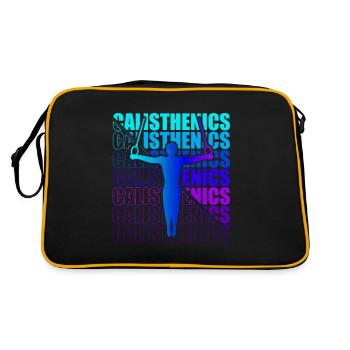 Motocross Enduro Moto Freestyle Sports extrêmes - Sac Retro - noir/or - Dos
