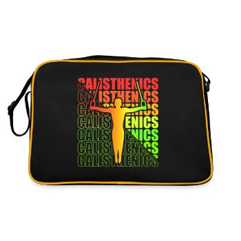Motocross Enduro Moto Freestyle Sports extrêmes - Sac Retro - noir/or - Dos