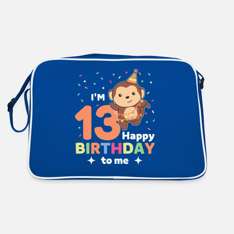 Singe pour les enfants de treize ans Sac Retro