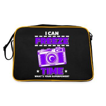 Photographie Photo Photographe Photographes! Photographes - Sac Retro - noir/or - Dos