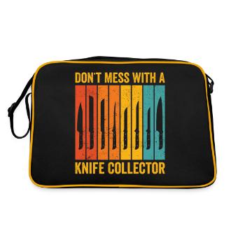 Fun knife collecting - Retro Bag - black/gold - Back