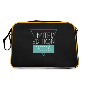 Edition limitée 2006 - Sac Retro - noir/or - Dos