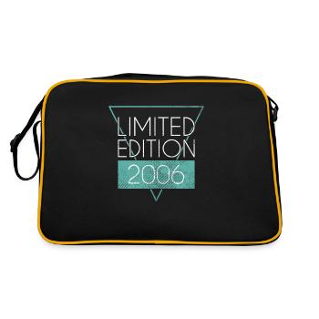 Edition limitée 2006 - Sac Retro - noir/or - Dos