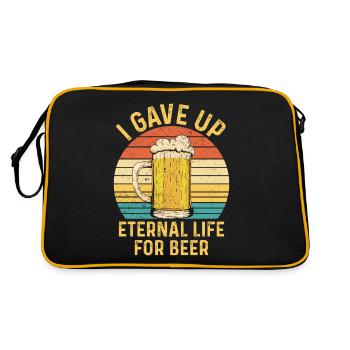 Drôle d’ex-mormon LDS Exmo - Sac Retro - noir/or - Dos