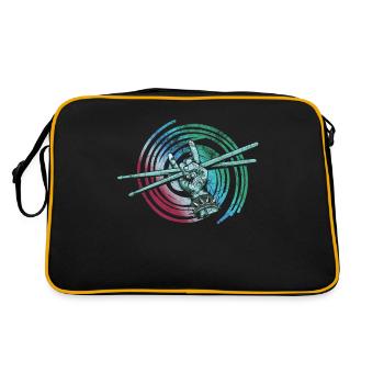 Drummers Drummers Drummers Drummers - Retro Bag - black/gold - Back