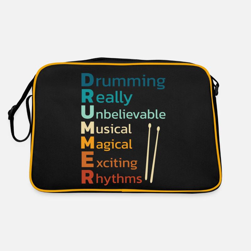 Drummers Drummers Drummers Drummers Retro Bag