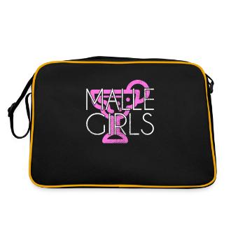 Malle filles - Sac Retro - noir/or - Dos
