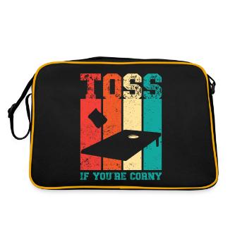 Drôle de trou de maïs Trou de maïs rétro - Sac Retro - noir/or - Dos