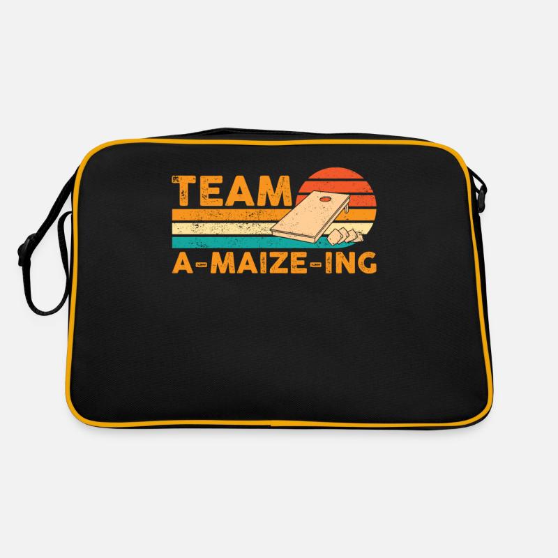 Lustiges Cornhole Corn Hole Retro Retro Tasche