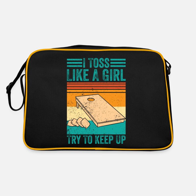 Funny Cornhole Corn Hole Retro Bag