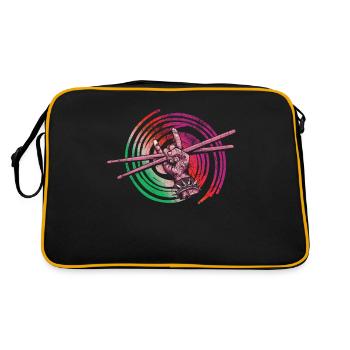 Drummers Drummers Drummers Drummers - Retro Bag - black/gold - Back
