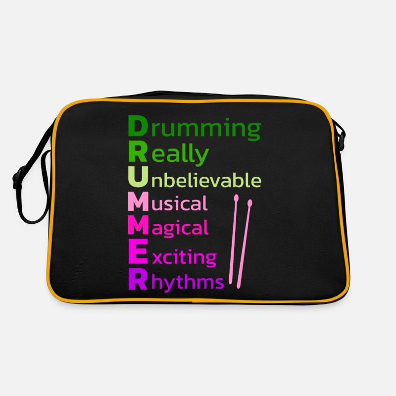 Drummers Drummers Drummers Drummers Retro Bag
