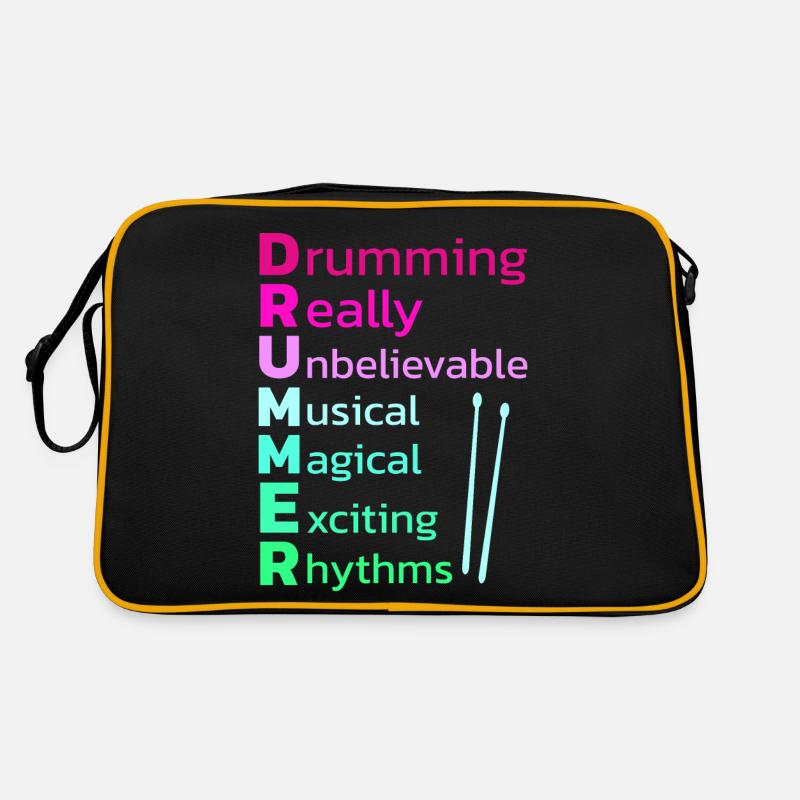 Drummers Drummers Drummers Drummers Retro Bag
