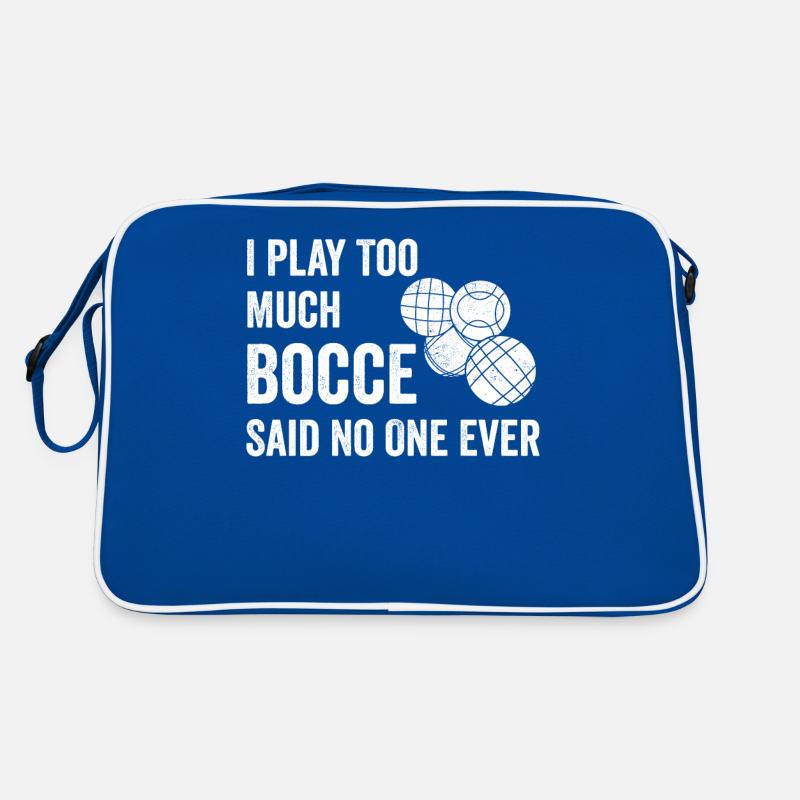 Drôle de boule de pétanque Sac Retro