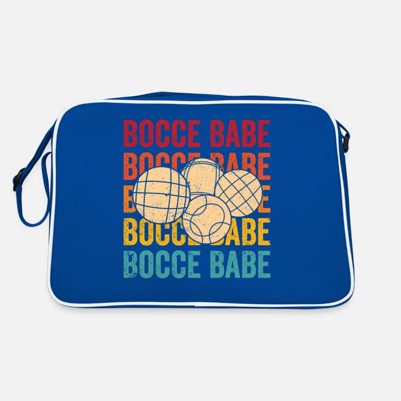 Drôle de boule de boccia rétro Sac Retro