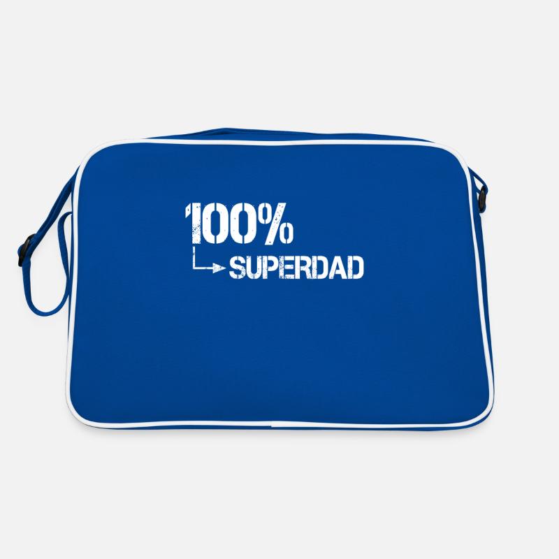 100 Prozent Superdad Retro Tasche