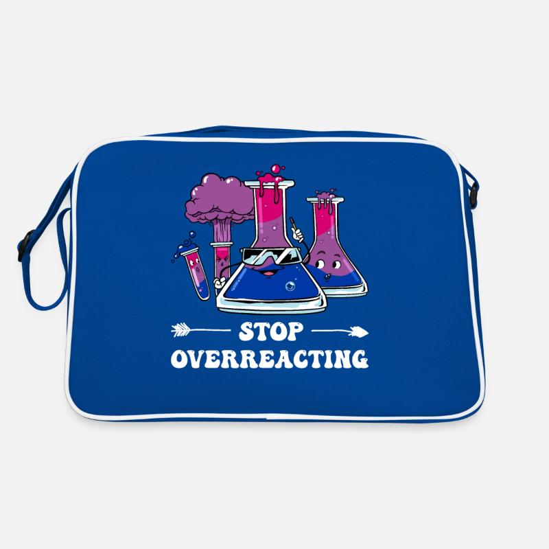 Bi Pride Bisexual Flag Chemistry Subtle Retro Bag