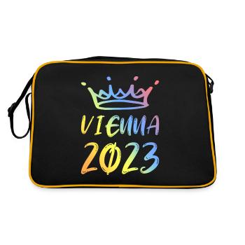 Vienne 2023 Vienne - Sac Retro - noir/or - Dos