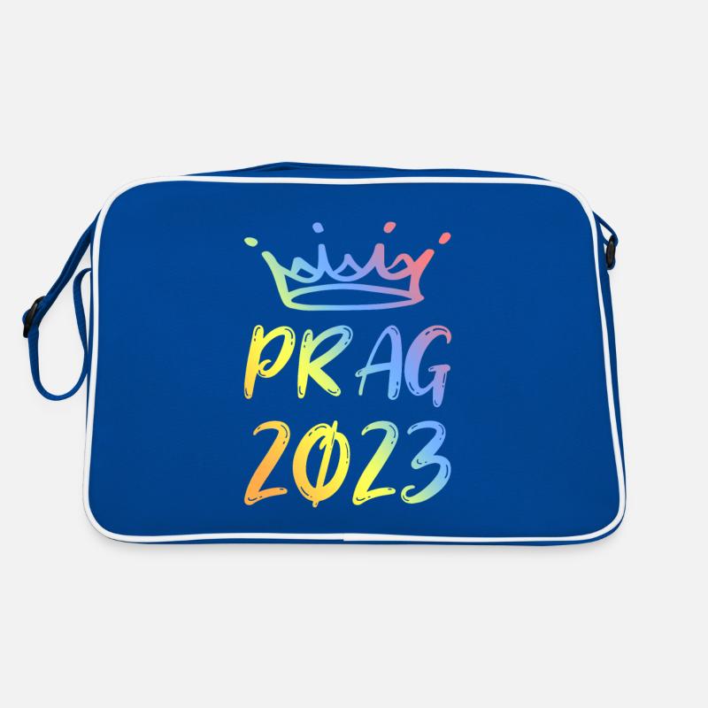 Prag 2023 Retro Tasche