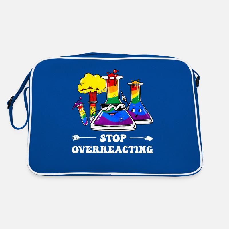 Professeur de sciences du drapeau arc-en-ciel de la Gay Pride Sac Retro
