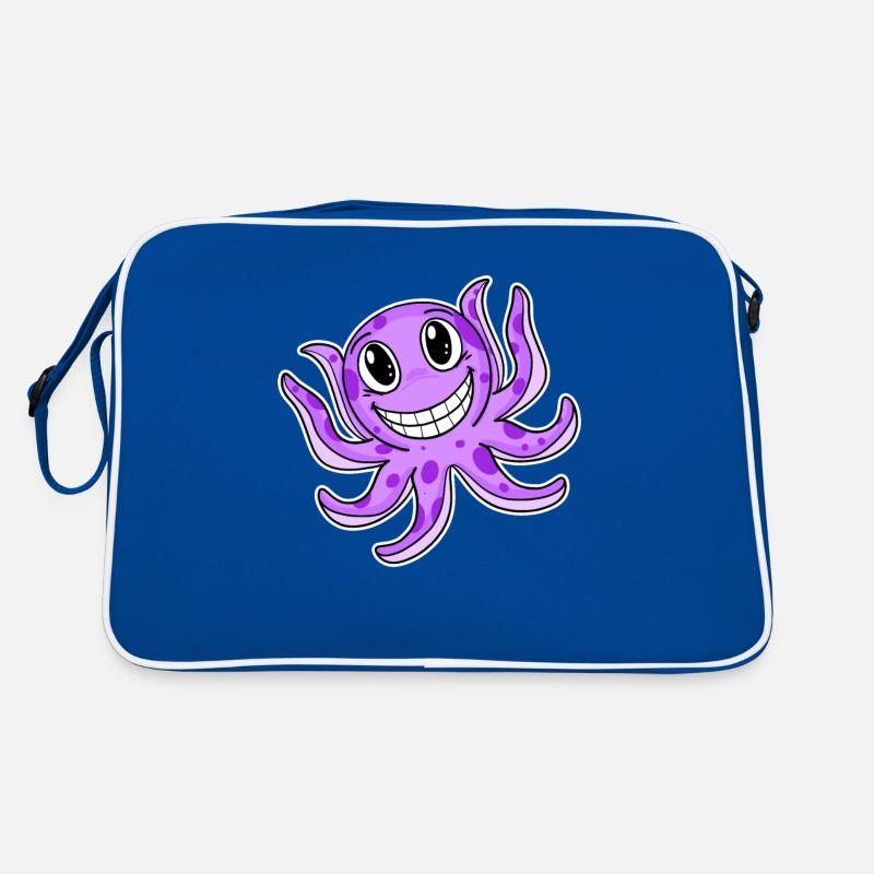 Octopus Squid Retro Bag