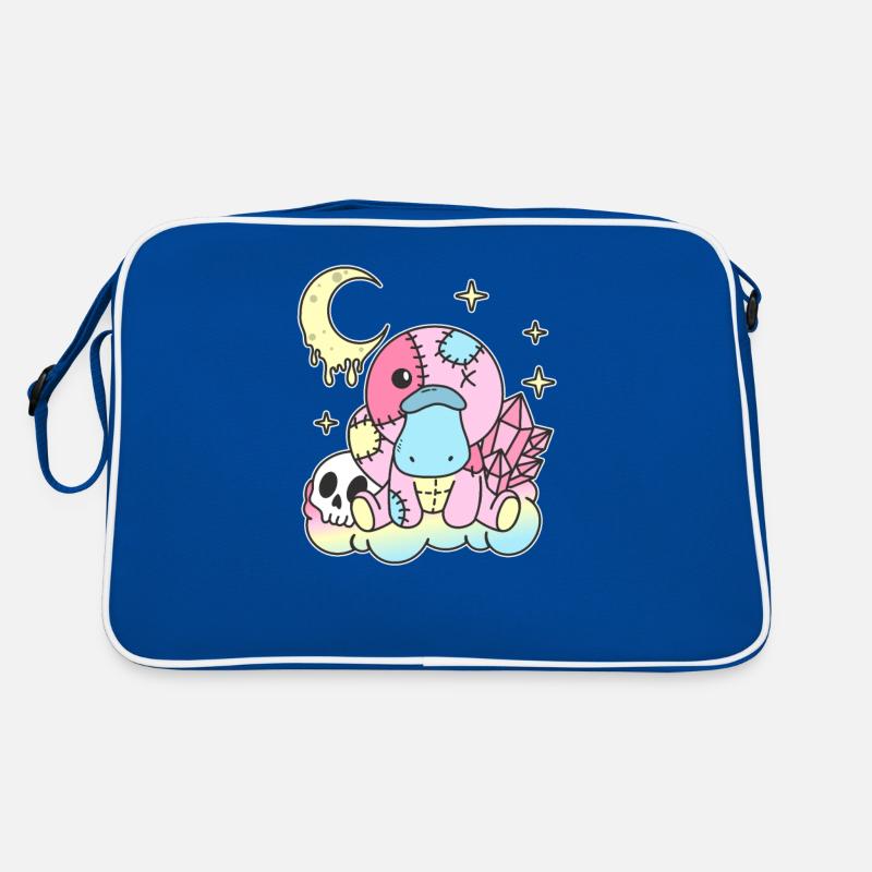 Kawaii Platypus Sloth Pastel Gothic Retro Bag