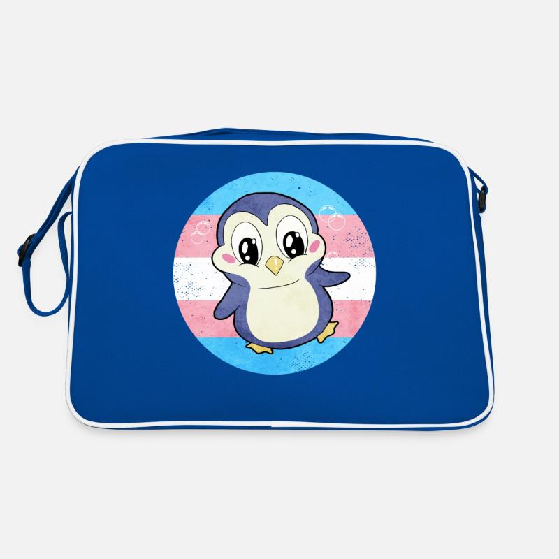 Fierté transgenre Drapeau Trans Pingouin Sublte LGBT Sac Retro