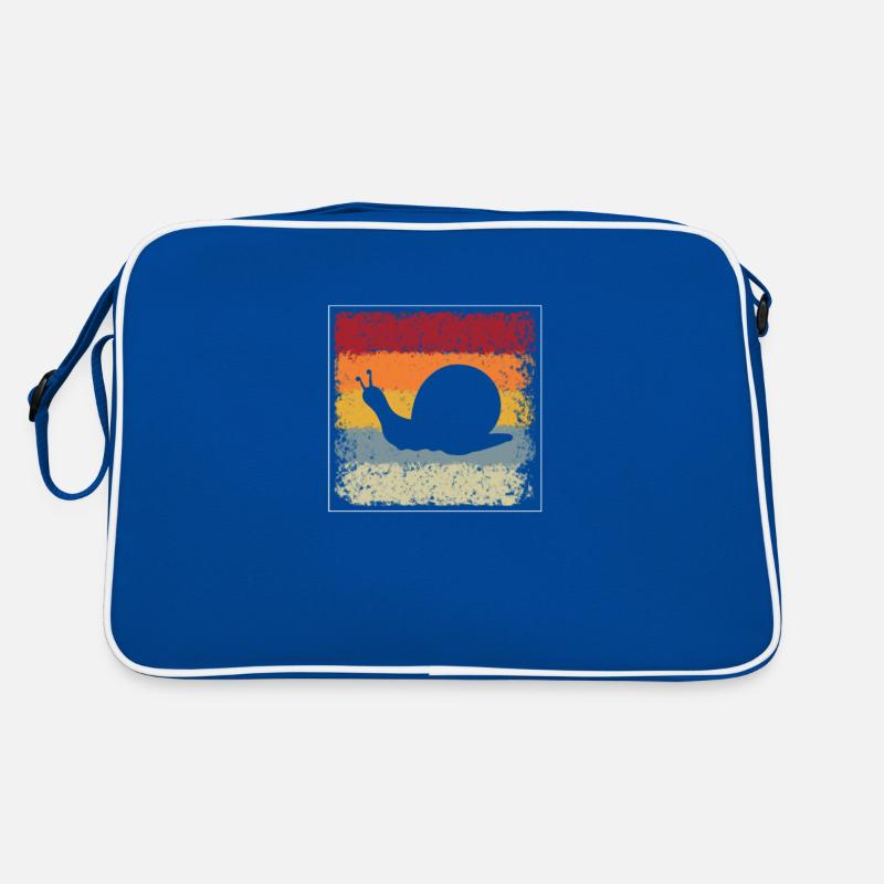 Schnecke Retro Retro Tasche
