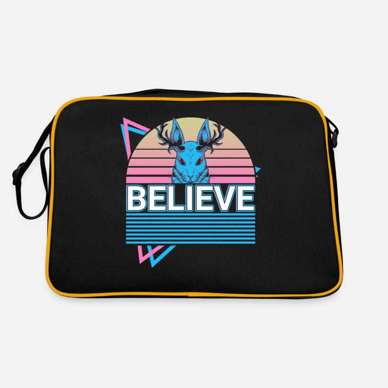 Schakalope Retro Cryptid Cryptozoology Retro Bag