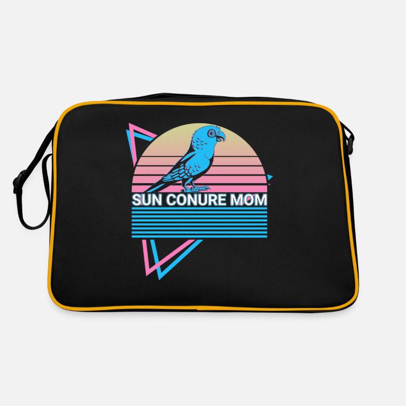 Sonnensittich Mama Sittich Retro Retro Tasche