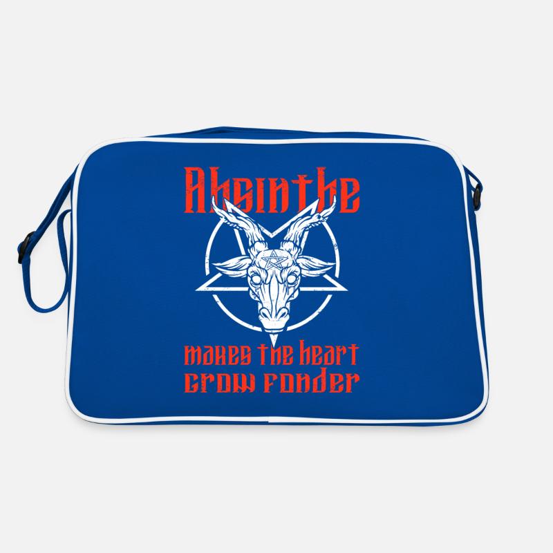 Satan Beelzebub Devil Gothic Pentagram Mystical Retro Bag