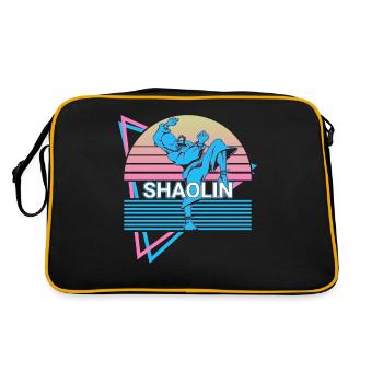 Kung Fu Rétro - Sac Retro - noir/or - Dos