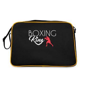 Roi de la boxe - Sac Retro - noir/or - Dos