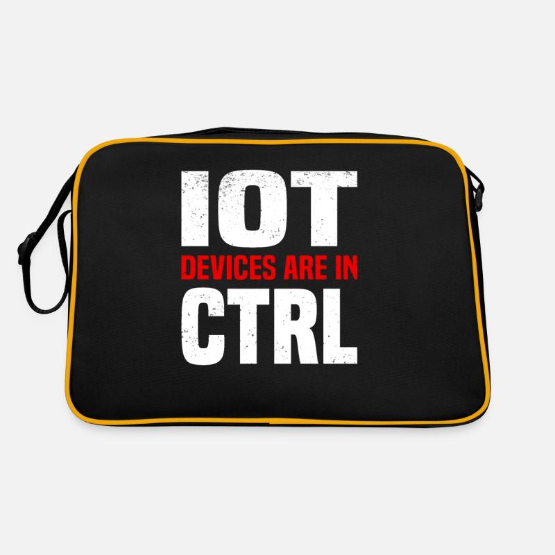 Internet Of Things IOT Programmierer Admin IT Retro Tasche
