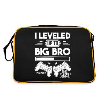 Video Gamer Gaming - I Leveled up to Big Bro - Sac Retro - noir/or - Dos