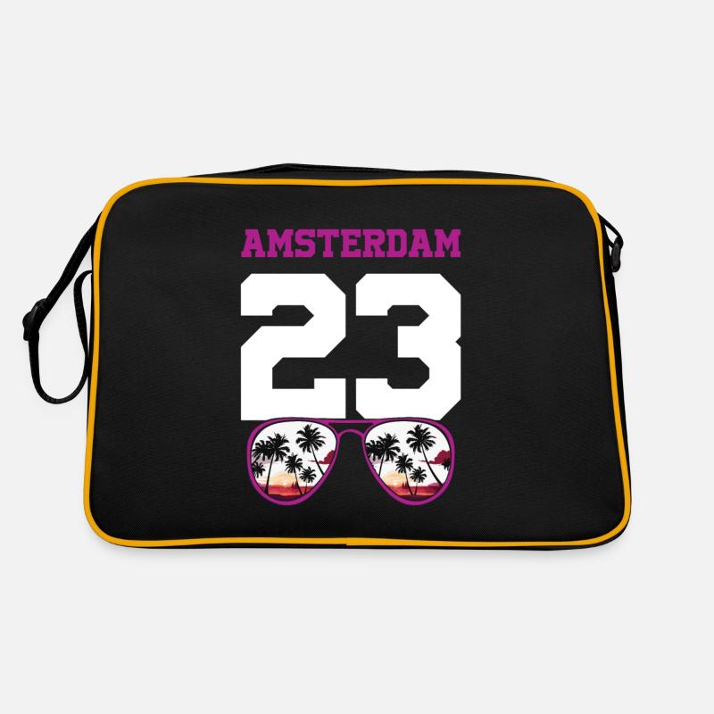 Amsterdam 23 Trikot 2023 Retro Tasche