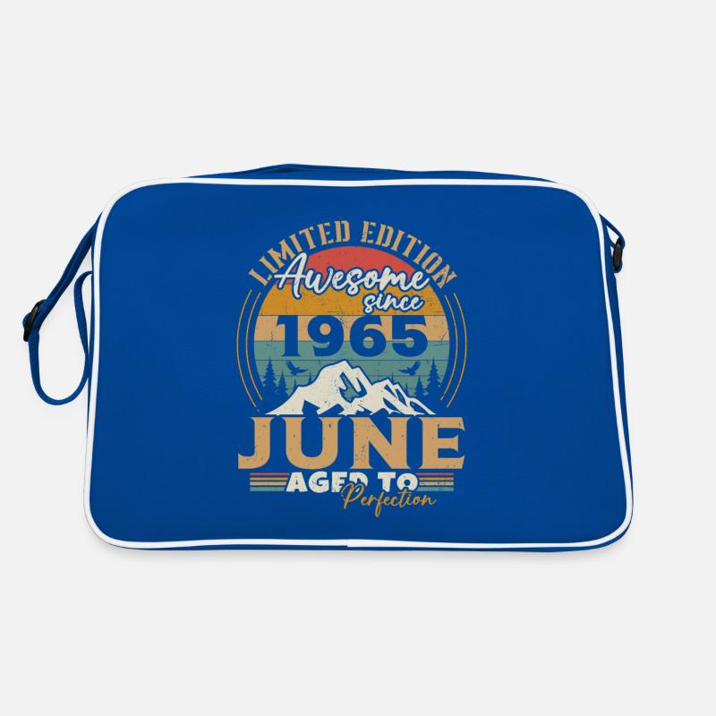 Vintage Retro Juni 1965 Geburtstagsgeschenk Retro Tasche