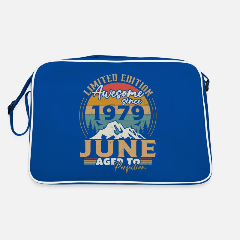 Juni 1979 Retro Vintage Geburtstagsgeschenk Retro Tasche