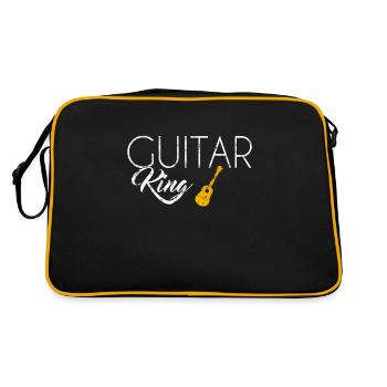 Roi de la guitare - Sac Retro - noir/or - Dos