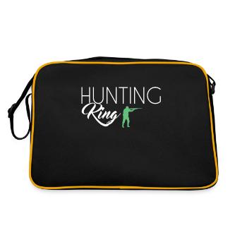 Roi de la chasse - Sac Retro - noir/or - Dos
